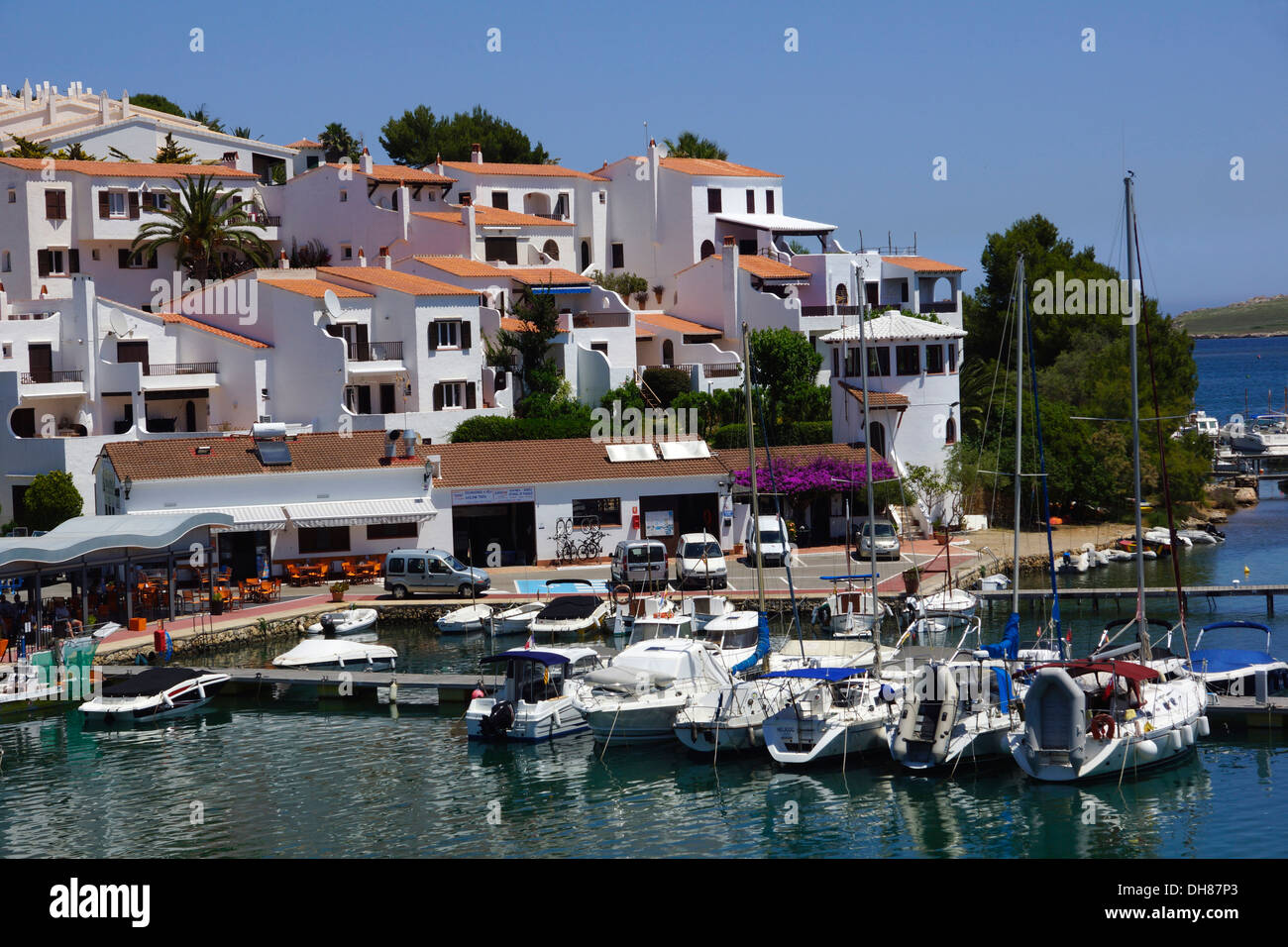 Port d'addaia, Menorca, Spanien Stockfoto