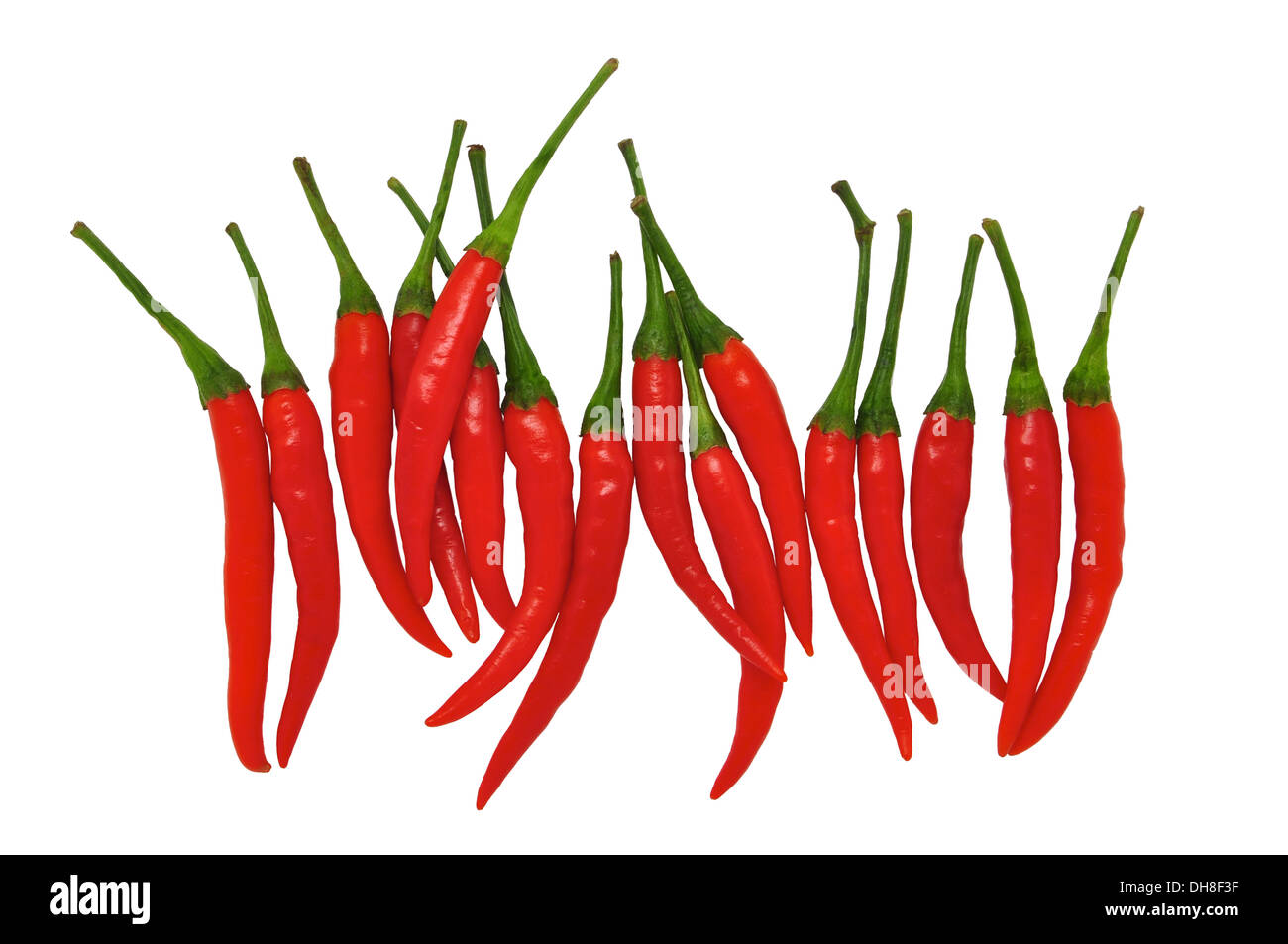 Red chili peppers Stockfoto