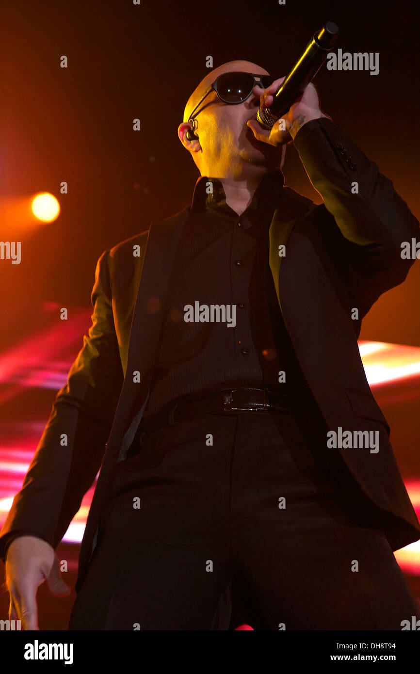 Pitbull auf der Bühne bei der Ricoh Coliseum Toronto, Kanada - 28.03.12 Stockfoto