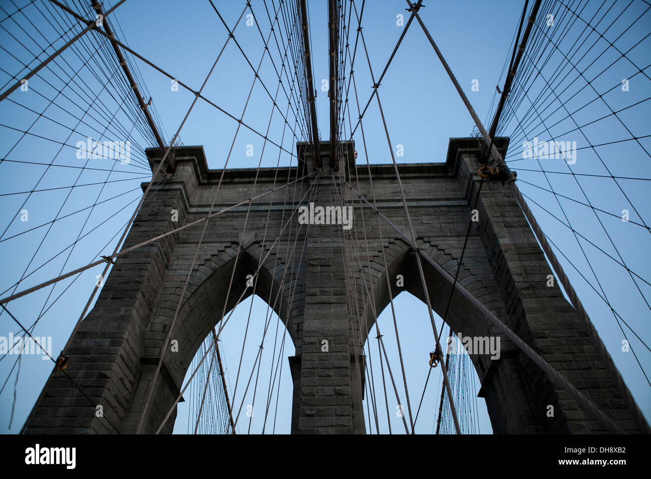 Brooklyn Bridge In New York City Stockfoto