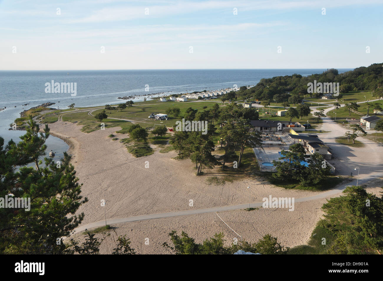 Dies ist ein fantastischer Ort namens Snäck befindet sich in Gotland-Schweden-Europa. Stockfoto
