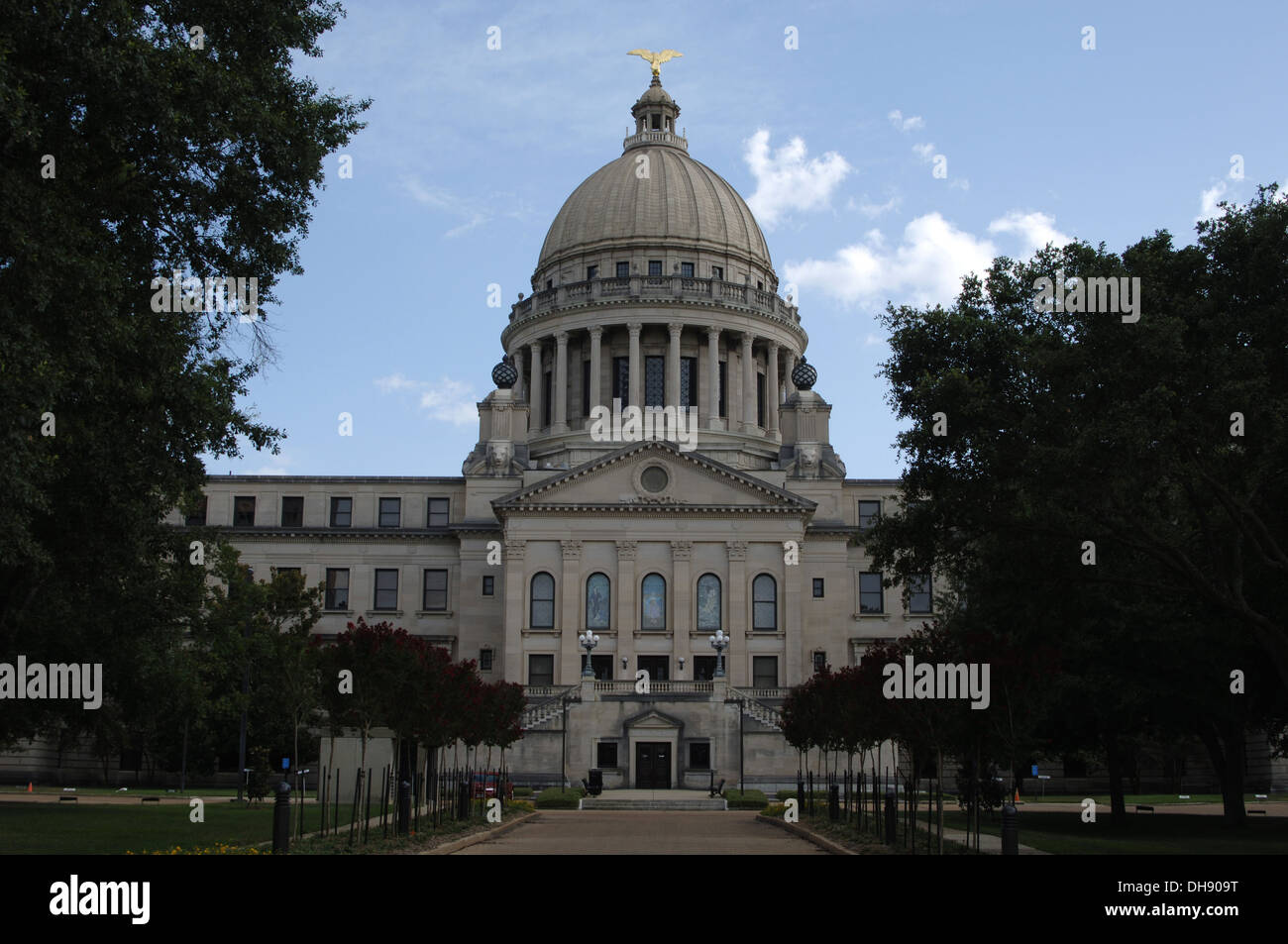 USA. Jackson. Mississippi State Capitol. Gehäuse des Mississippi-Gesetzgebers. Erbaut im Jahre 1901 von Theodore C. Link (1850-1923). Stockfoto