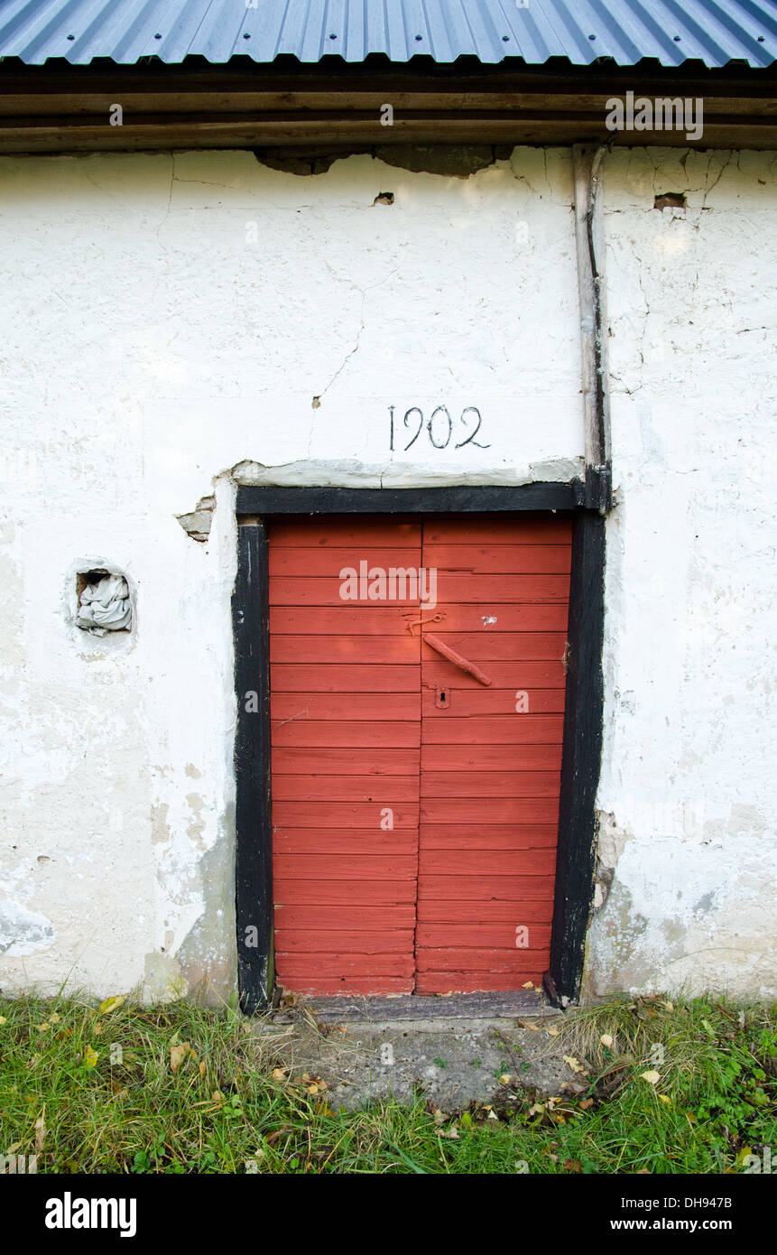 Altes paar Türen Stockfoto