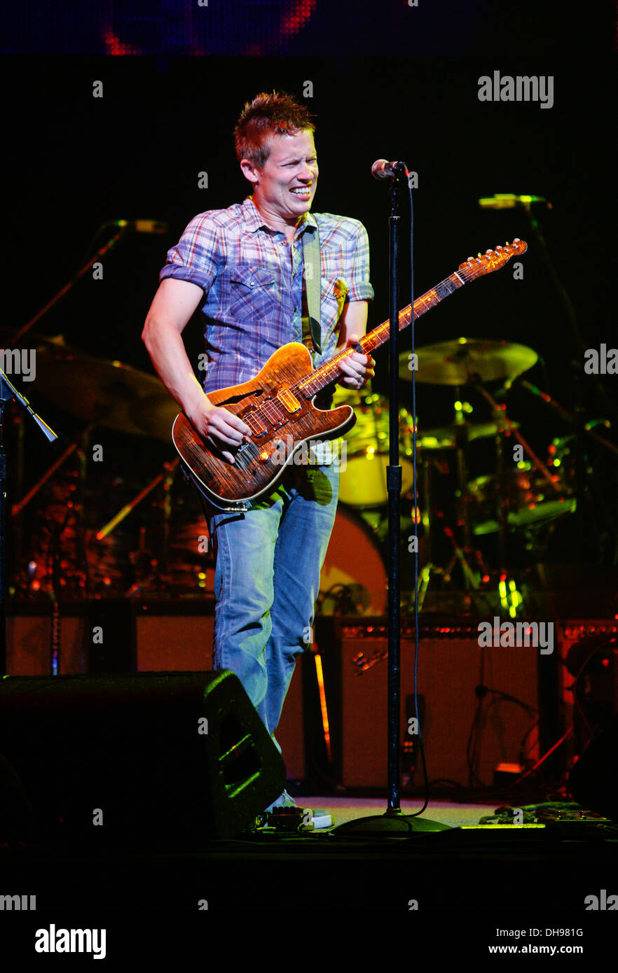 Johnny Lang 2012 Erfahrung Hendrix-Konzert-Tournee am ACL Live Austin Texas - 24.03.12 Stockfoto