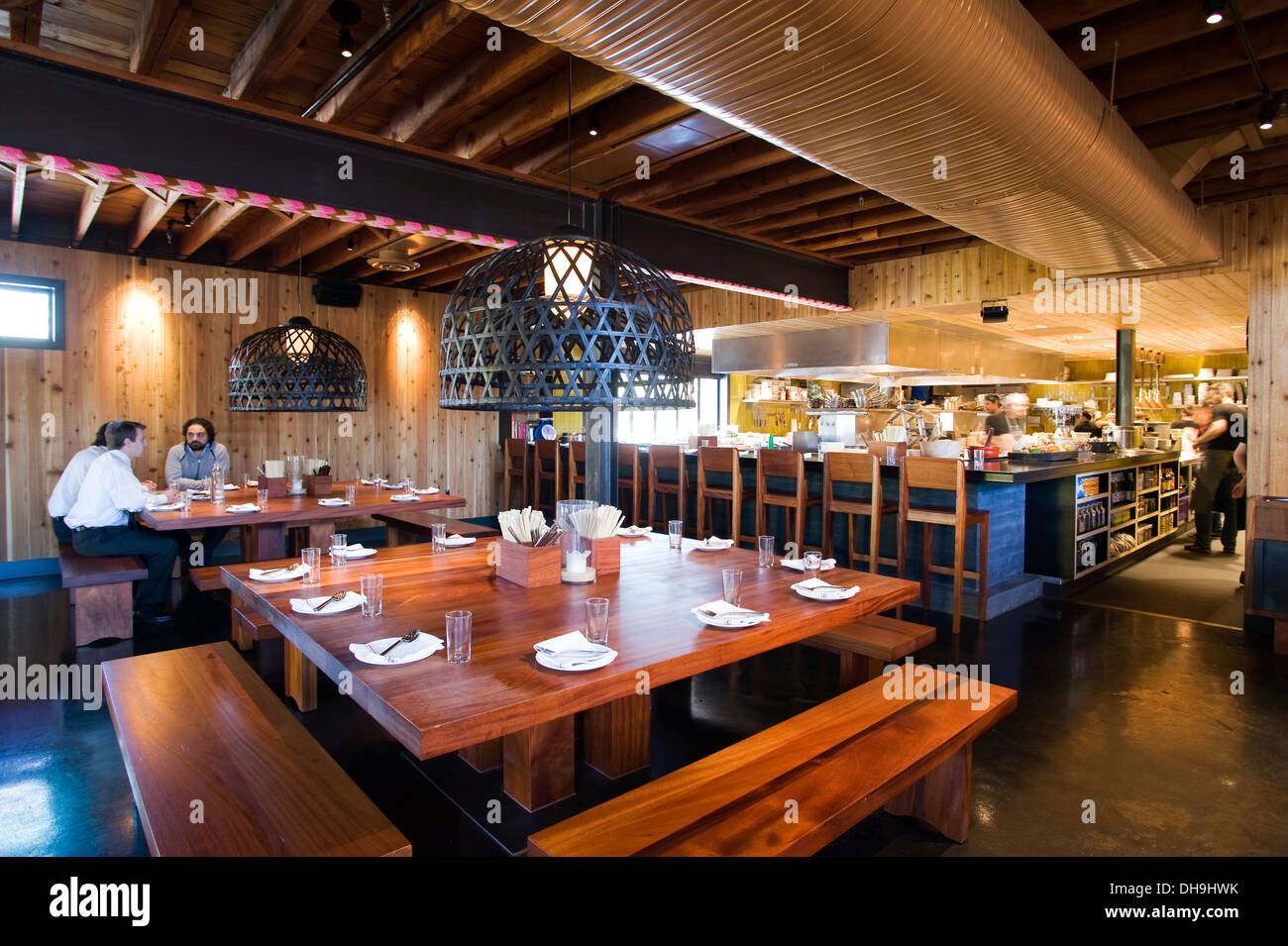 Sway Restaurant in Austin, Texas Stockfoto