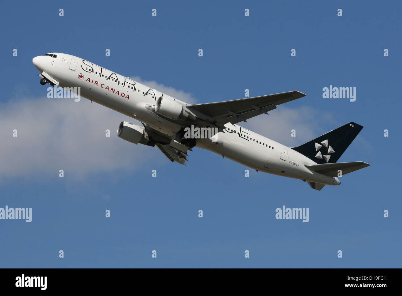 AIR CANADA BOEING 767 STAR ALLIANCE Stockfoto