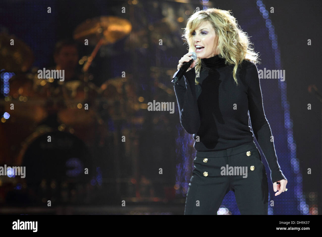 Faith Hill erklingt in der AllPhones Arena in Sydney, Sydney, Australien - 29.03.12 Stockfoto