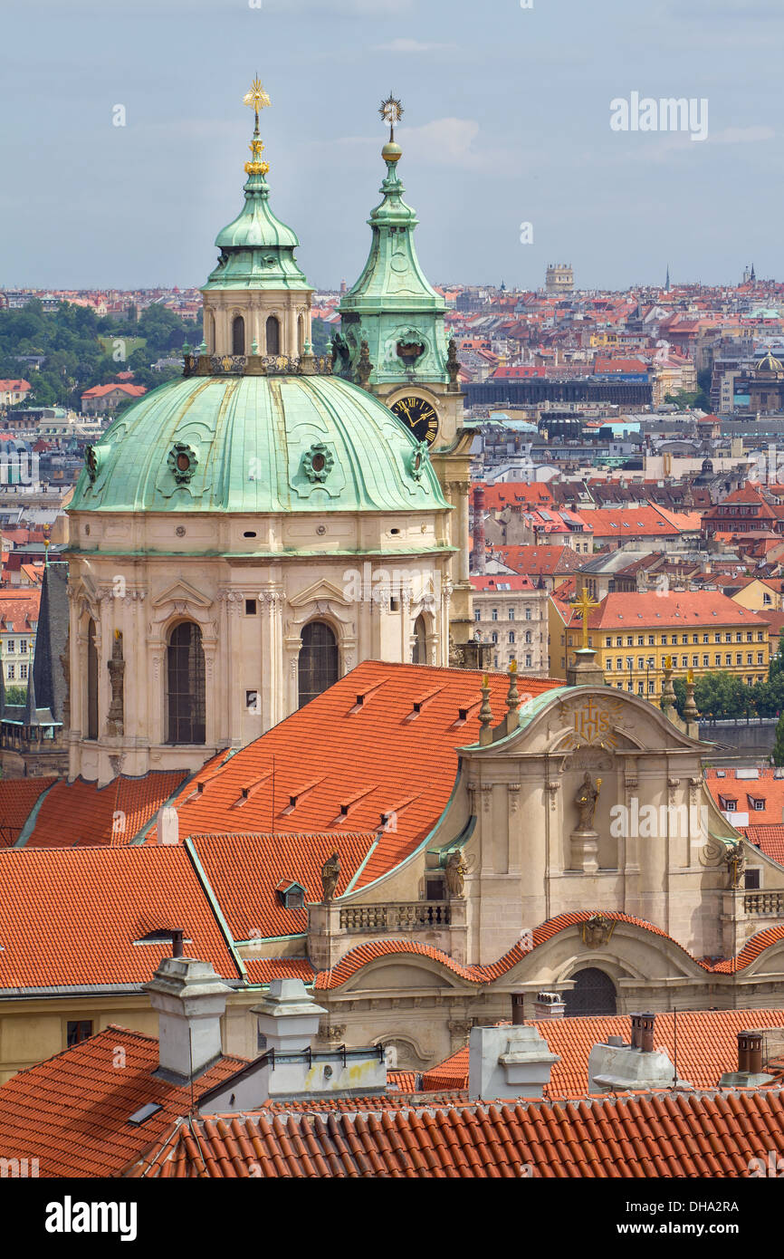 Stare Mesto (Altstadt) Ansicht, Prag, Tschechische Republik Stockfoto