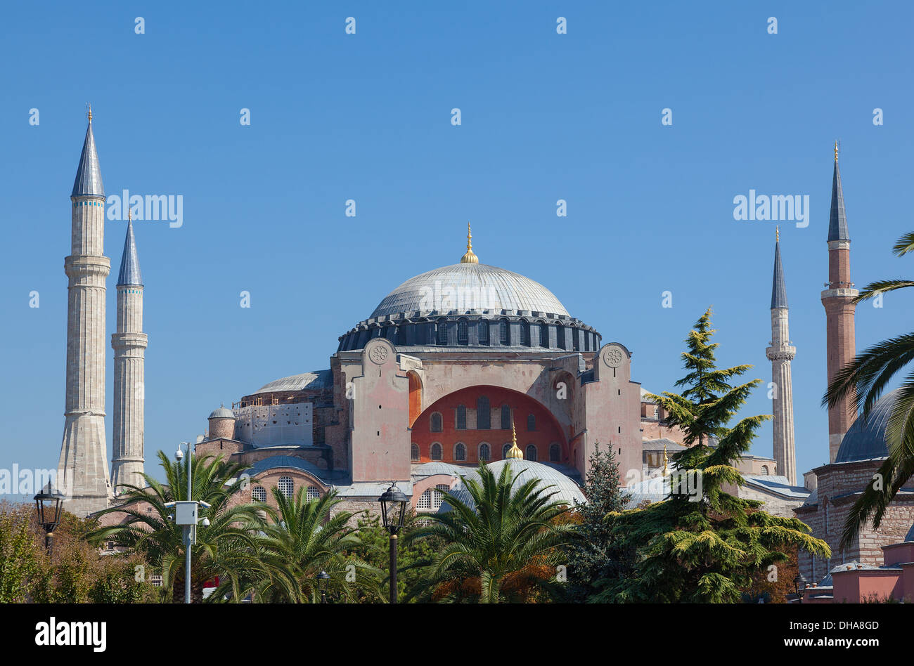 Hagia Sophia Museum in Istanbul Türkei Stockfoto