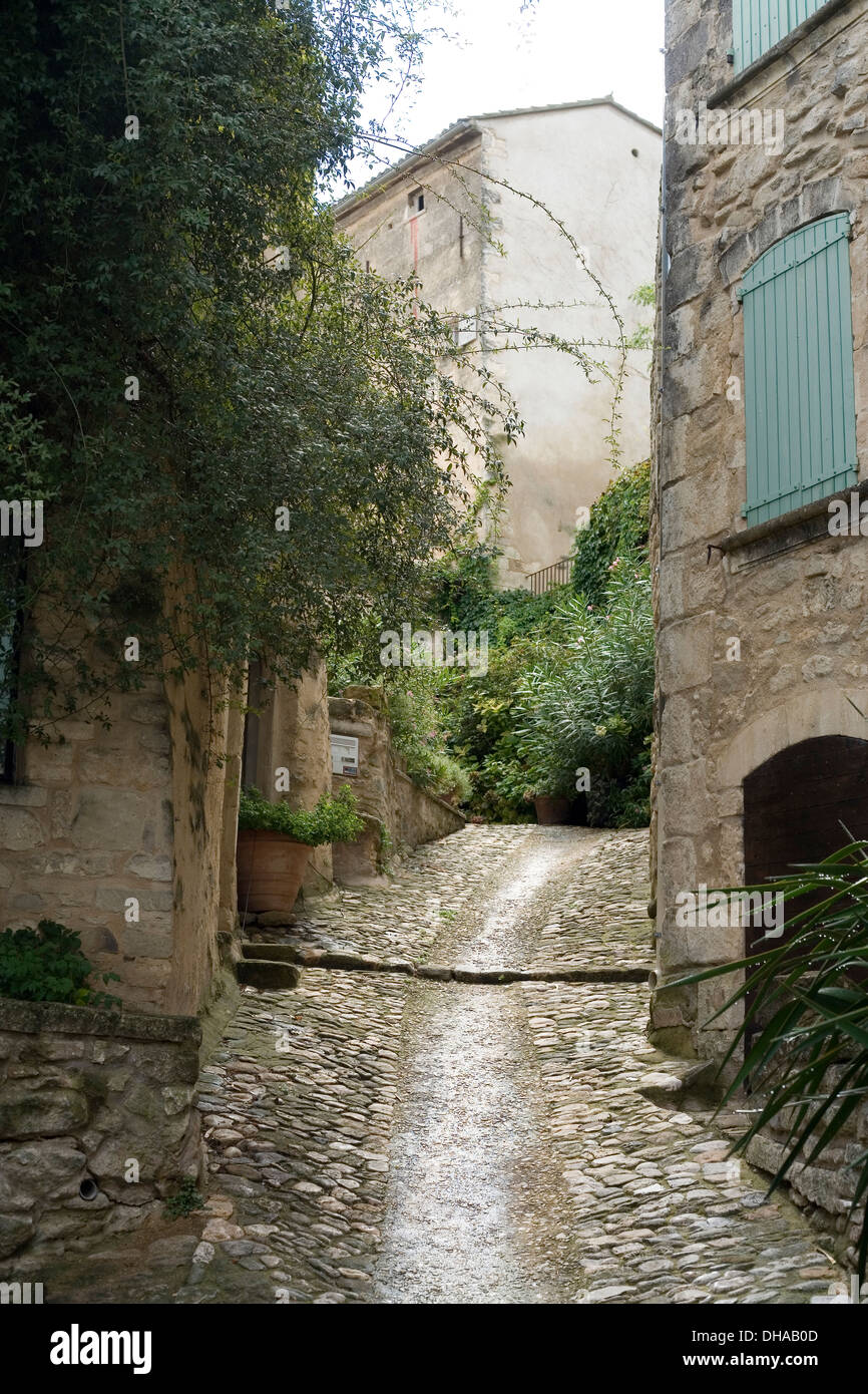 Lacoste, Frankreich. alt, Stein, Süden, Vaucluse Stockfoto