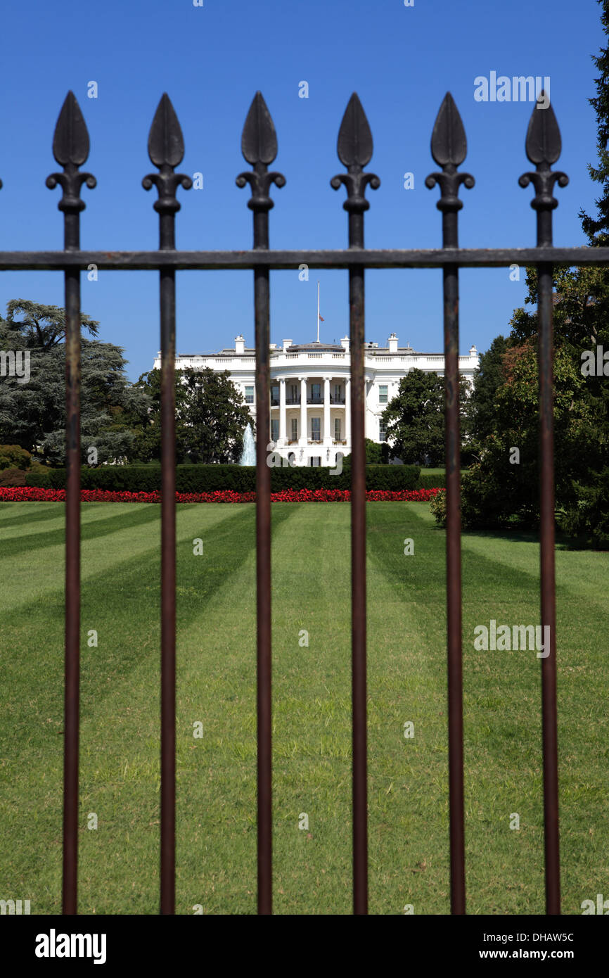 Weißes Haus, Washington D.C., USA Stockfoto