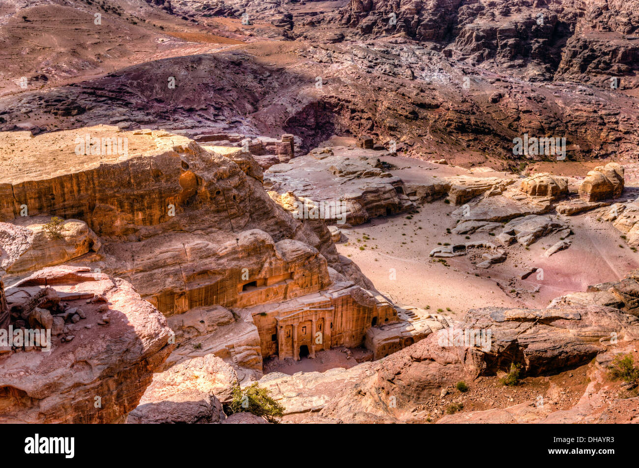 Petra, Jordanien Stockfoto