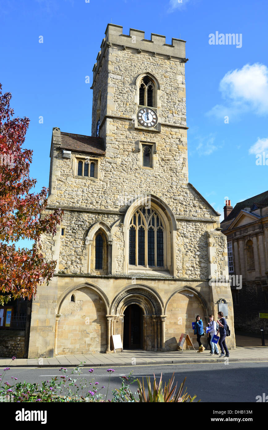 St. Nikolaus Kirche, Marktplatz, Abingdon-on-Thames, Oxfordshire, England, Vereinigtes Königreich Stockfoto