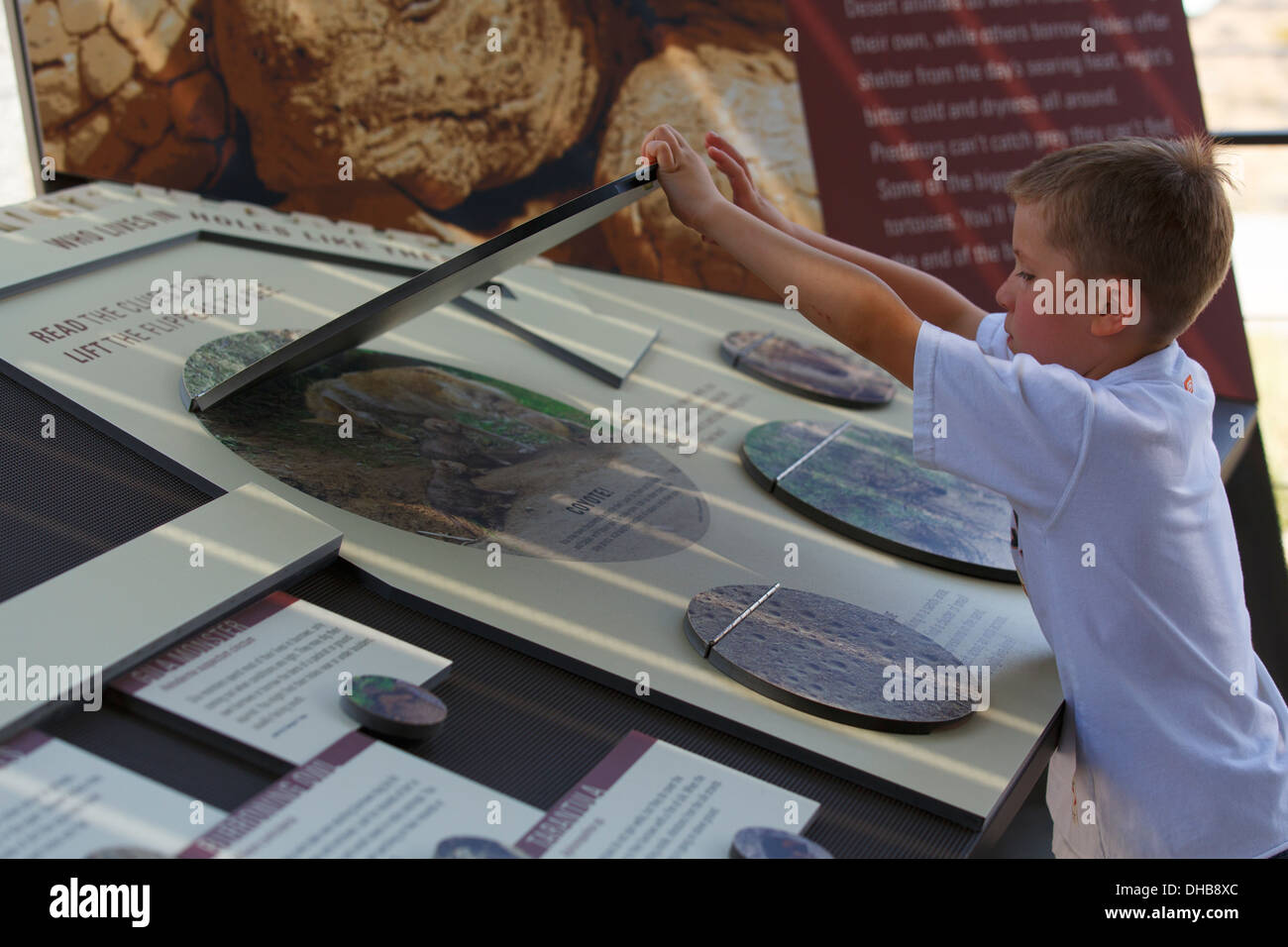 Red Rock Canyon National Conservation Area Visitor Center, Las Vegas, Nevada Stockfoto