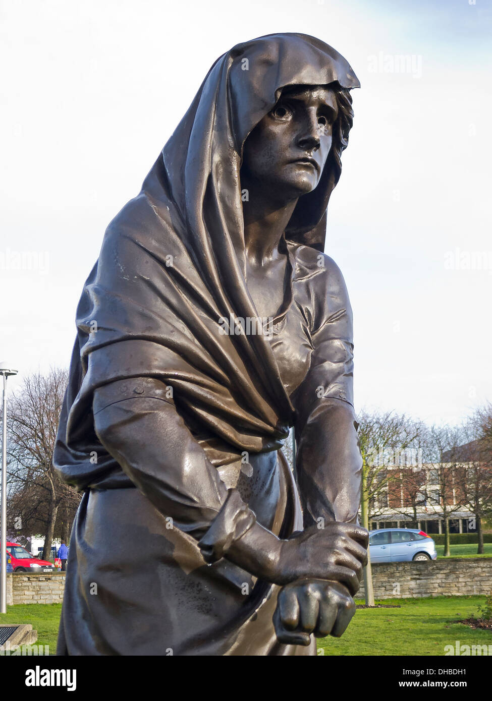 Statue der Lady Macbeth in Stratford-upon-Avon UK Stockfoto