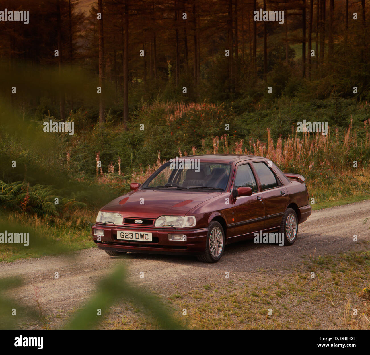 Ford Sierra Saphir RS Cosworth 4 x 4 1990 Stockfoto