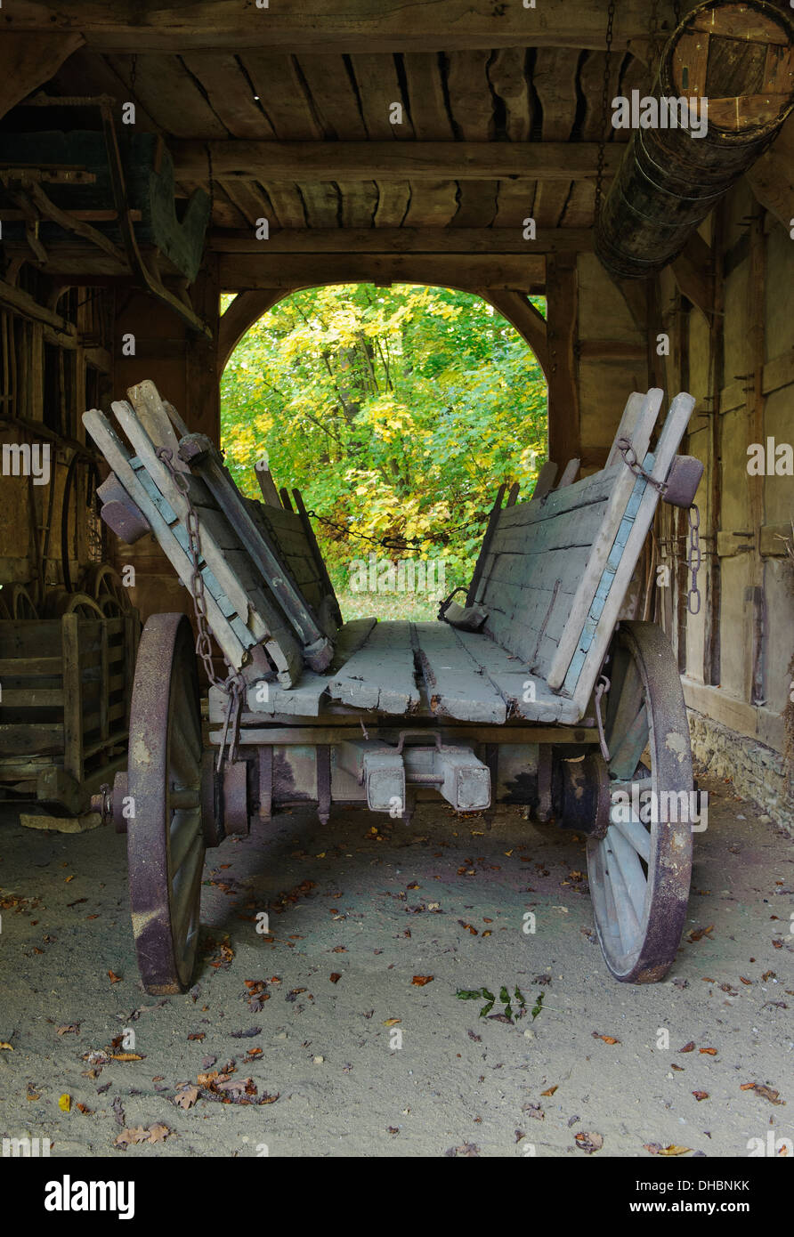 Alte Wagen aus dem 19. Jahrhundert, Deutschland, Europa Stockfoto