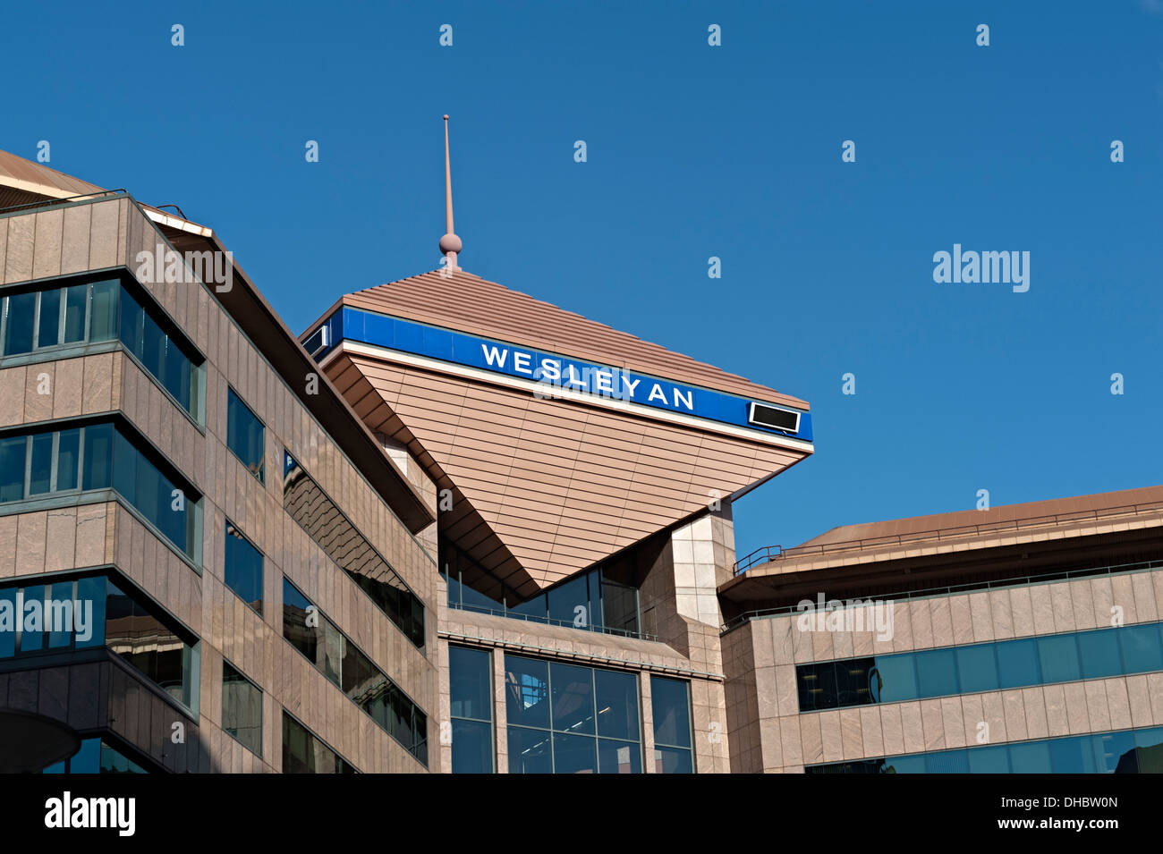 Die Wesleyan Snowhill Colmore Reihe birmingham Stockfoto