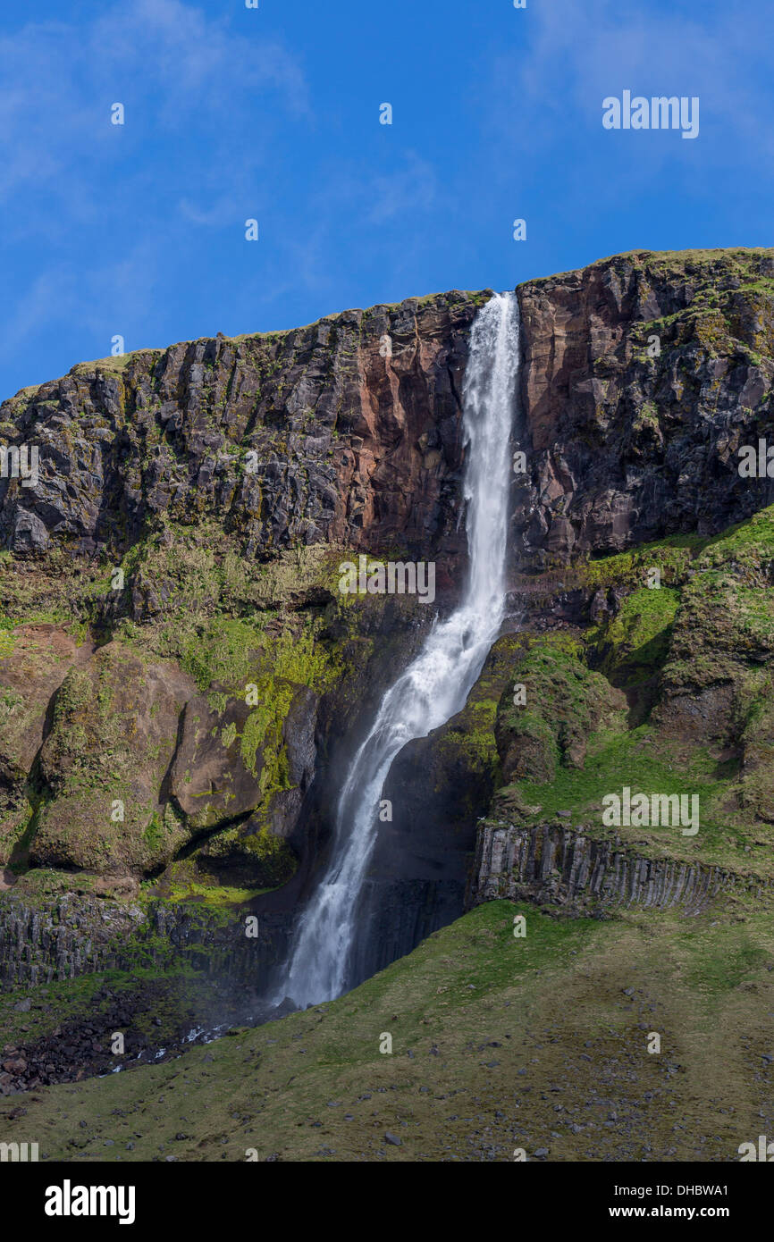 Bjarnarfoss Wasserfälle, Snaefellsnes Halbinsel, Island Stockfoto