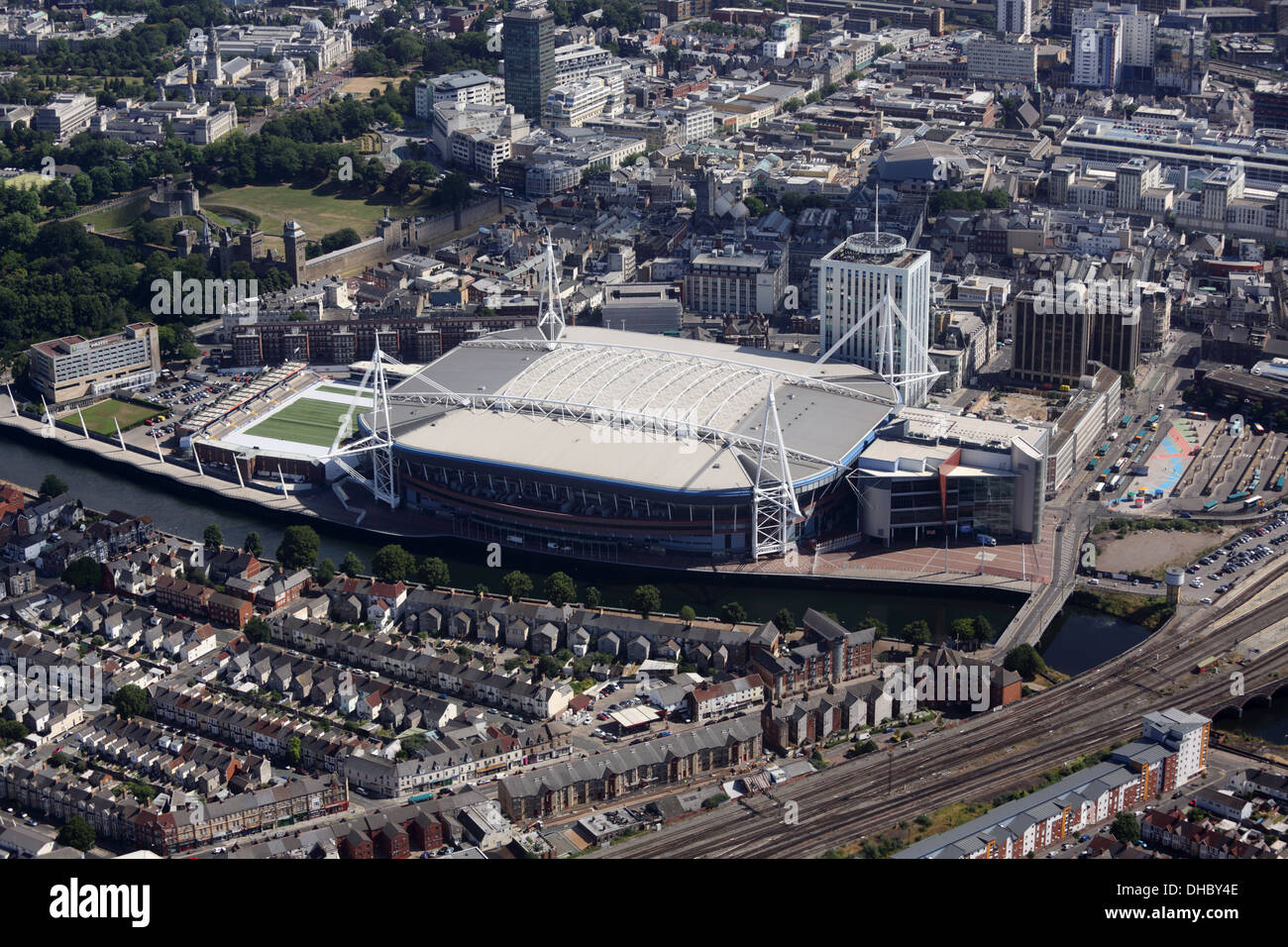 Millennium Stadium, Cardiff Stockfoto