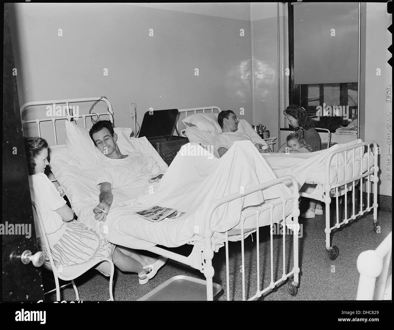 Eine der Stationen im Unternehmen im Besitz Krankenhaus. US-Kohle & Coke Company, US 5E30 & 31 Minen, Lynch, Harlan County... 541412 Stockfoto