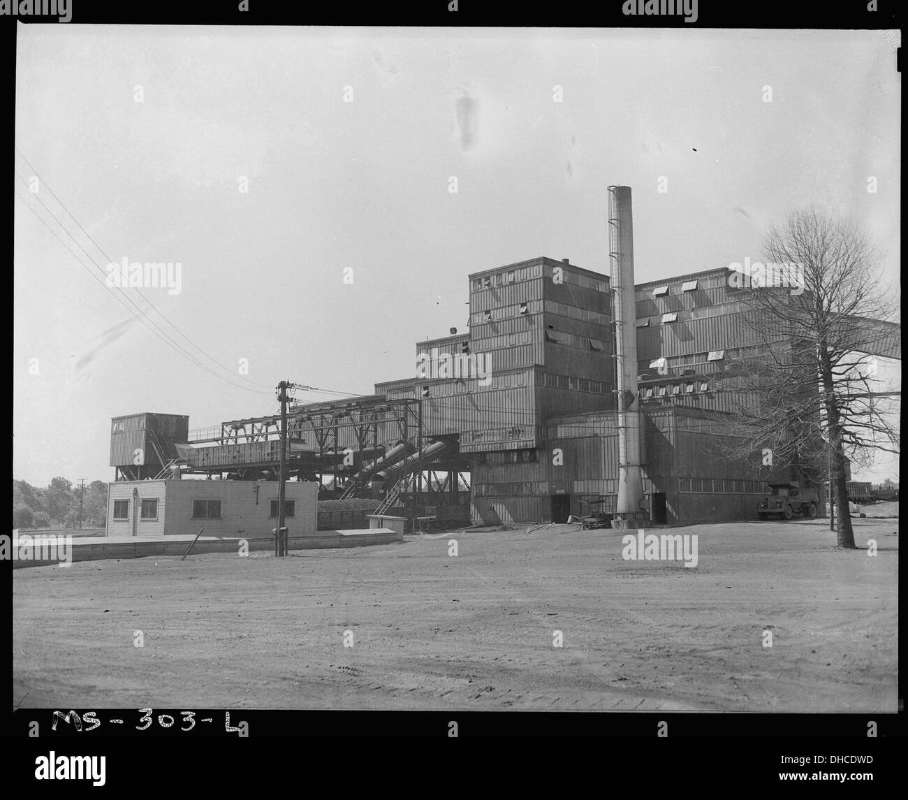 Tropfen von mir im Jahr 1943 eröffnete. Pyramide Coal Company, Sieg Mine, Terre Haute, Vigo County, Indiana. 540350 Stockfoto