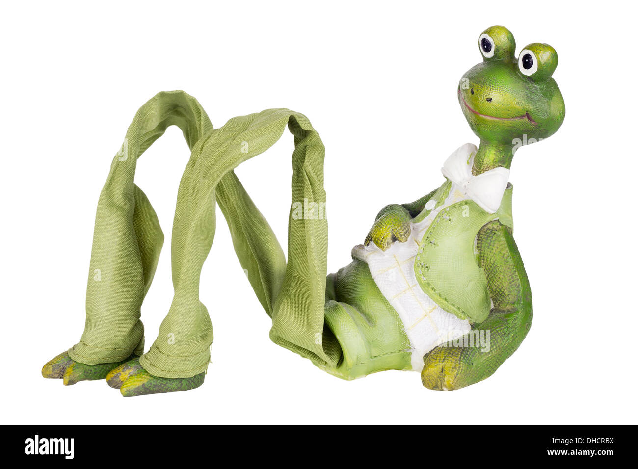 Frosch - Gentleman mit langen Beinen Stockfoto