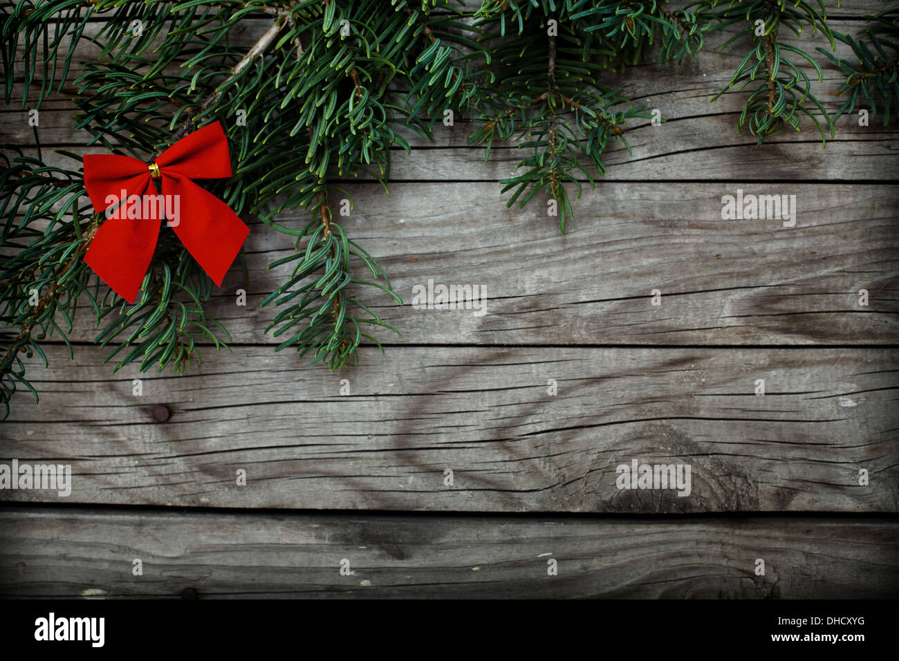 Tanne Baum Weihnachten Hintergrund Stockfoto