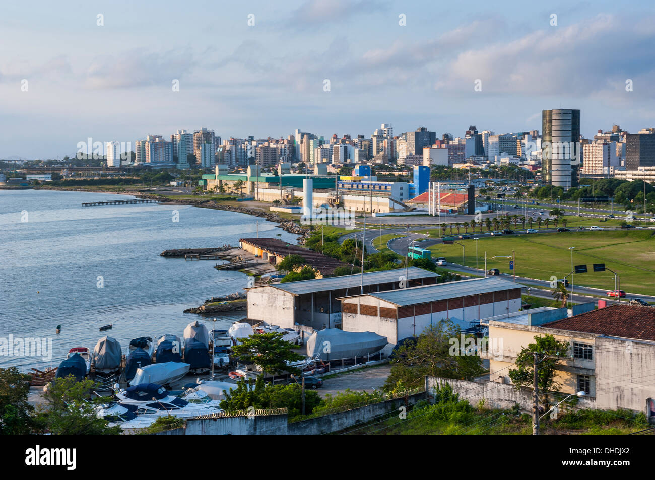 Blick über Florianopolis, Bundesstaat Santa Catarina, Brasilien Stockfoto