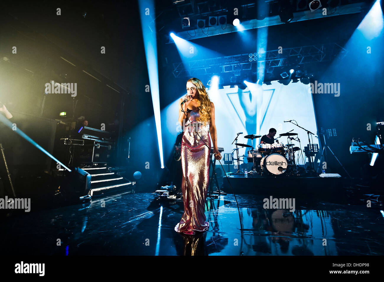 Delilah, die live im Koko London, England - 24.04.12 Stockfoto