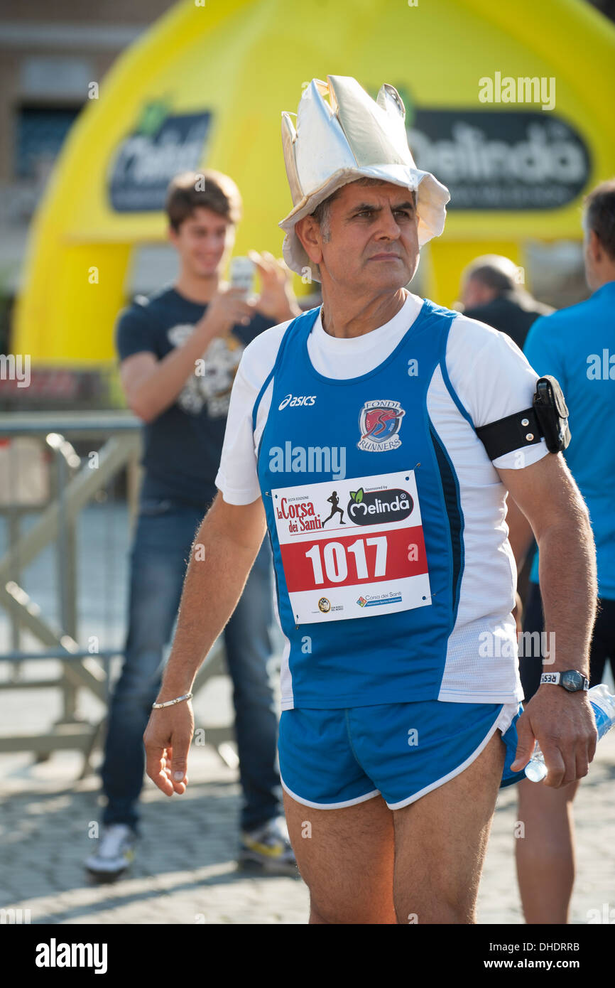 Rennen in Vatikanstadt Stockfoto