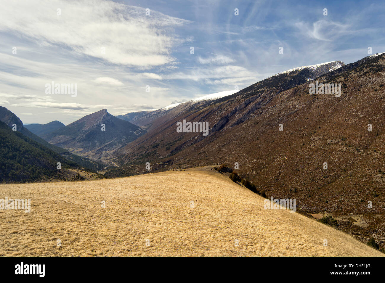 Serra del Cadi Stockfoto