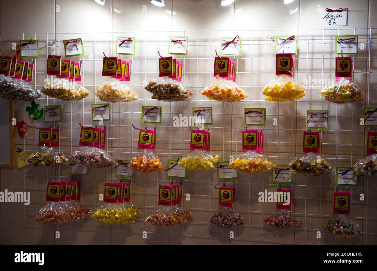 Frutti Zucker Bonbons Stockfoto