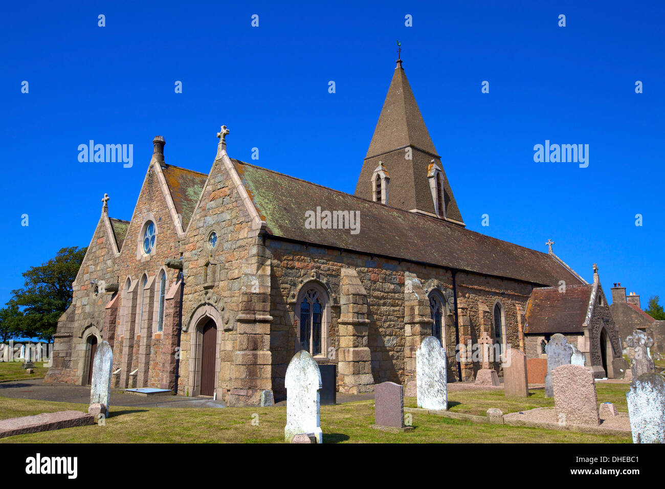 St. Ouen Kirche, St. Ouen, Jersey, Kanalinseln, Europa Stockfoto