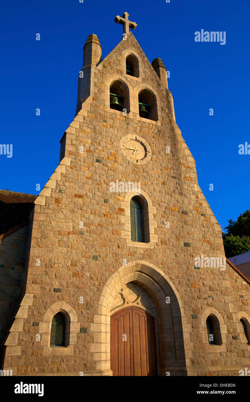 Sacred Heart Church, St. Aubin, Jersey, Kanalinseln, Europa Stockfoto