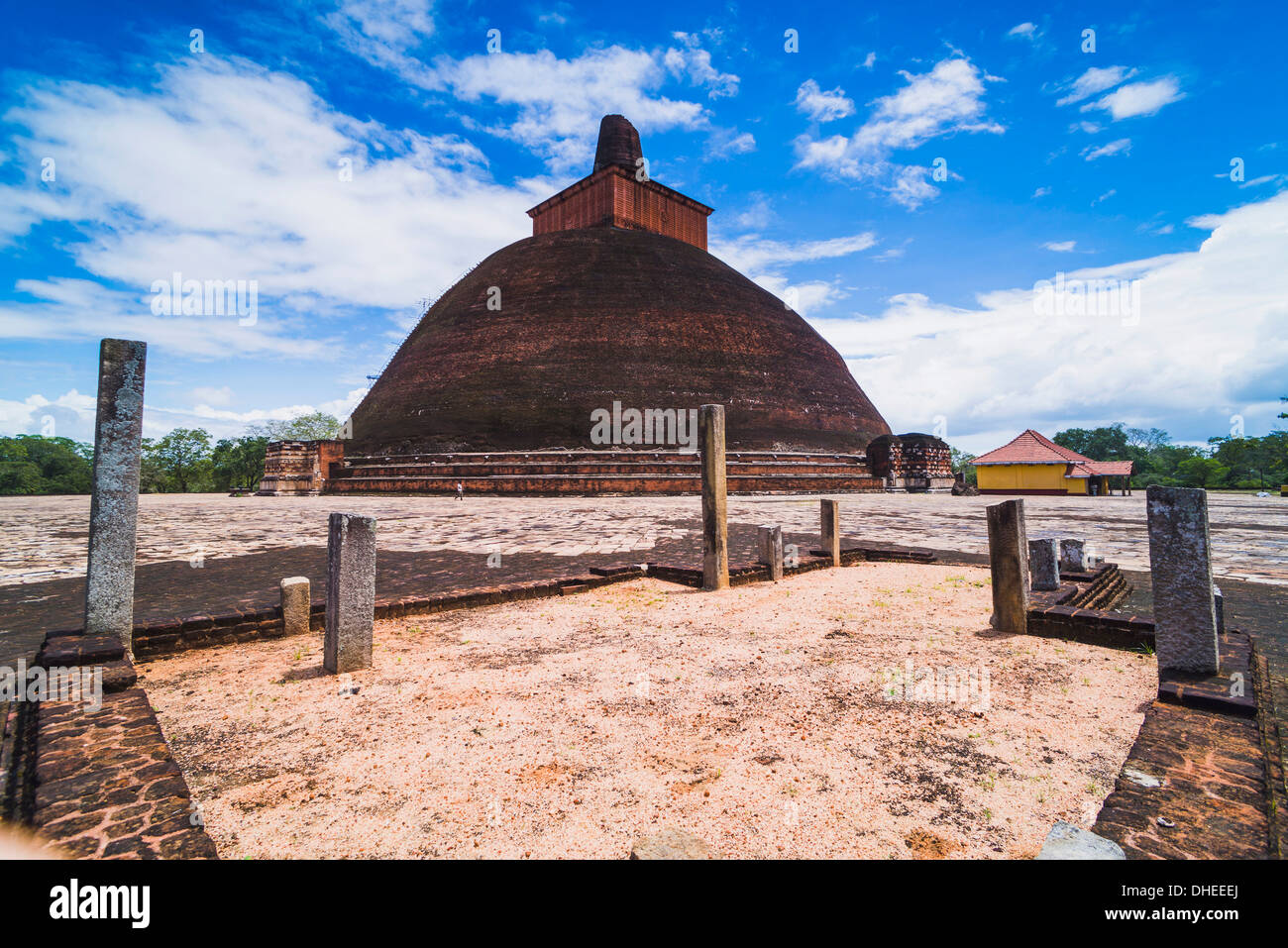 Jetvanarama Dagoba (Jetvanaramaya Stupa), Anuradhapura, UNESCO World Heritage Site, Sri Lanka, Asien Stockfoto