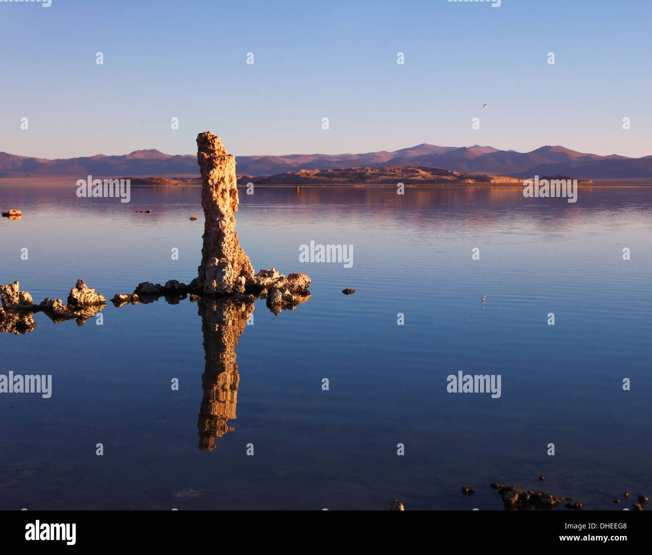 Fairy Mono Lake Stockfoto