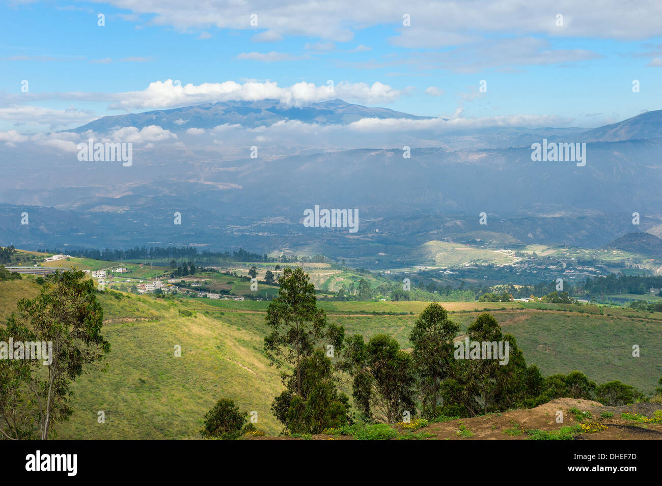 Vulkan Pichincha, Provinz Pichincha, Ecuador Stockfoto