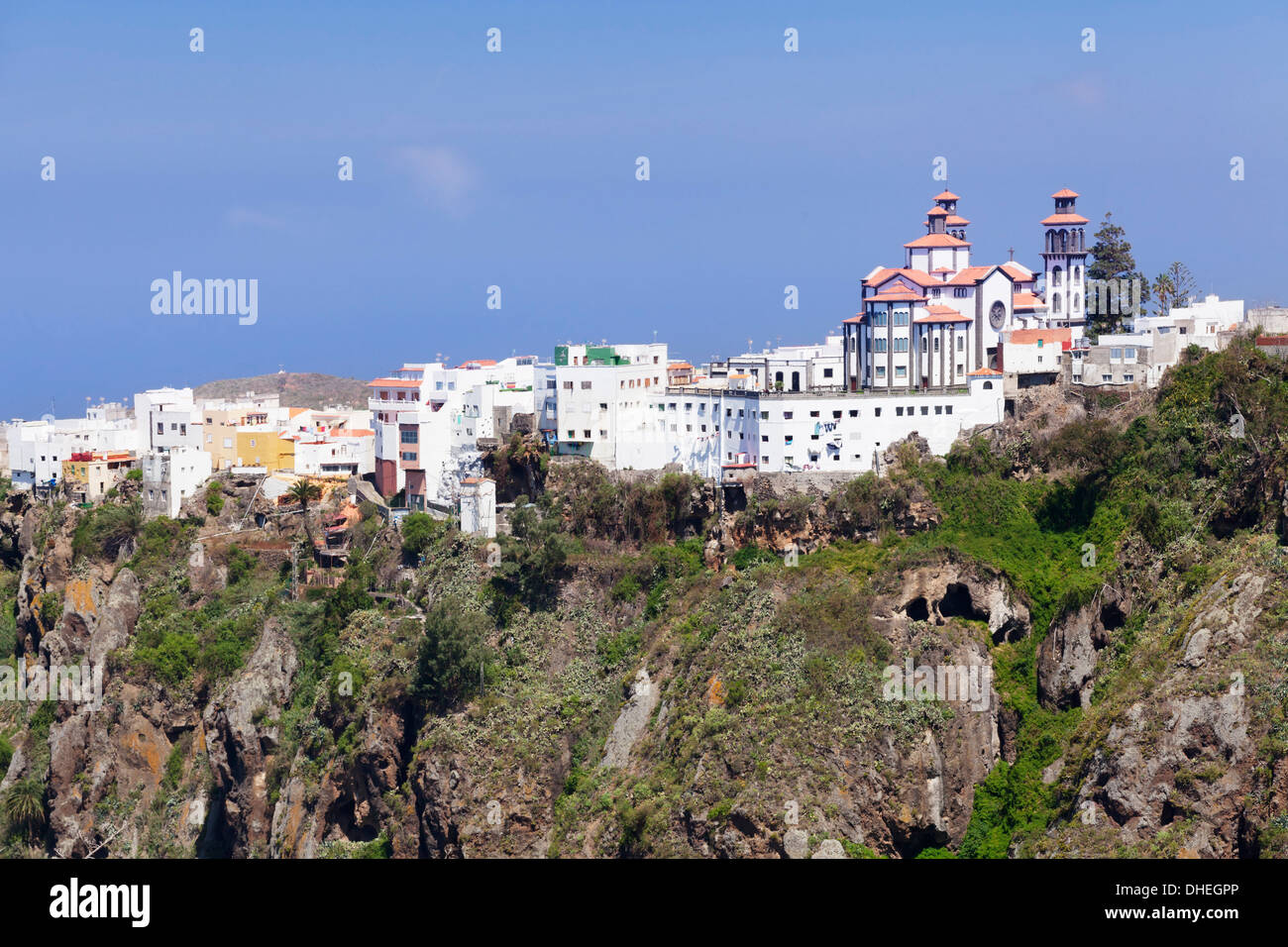 El Pilar Kirche, Moya, Gran Canaria, Kanarische Inseln, Spanien, Europa Stockfoto