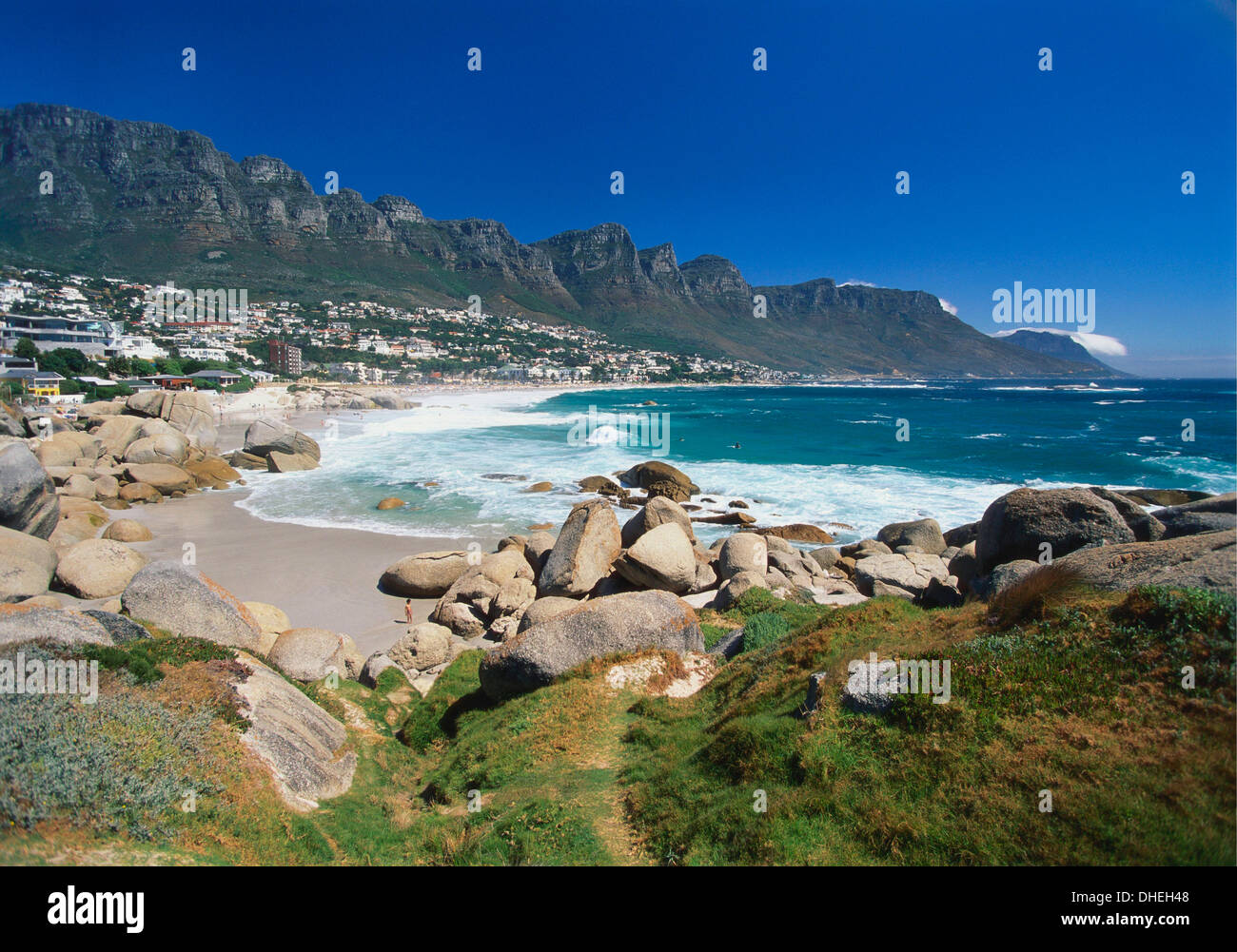 Clifton Beach, Kapstadt, Südafrika Stockfoto