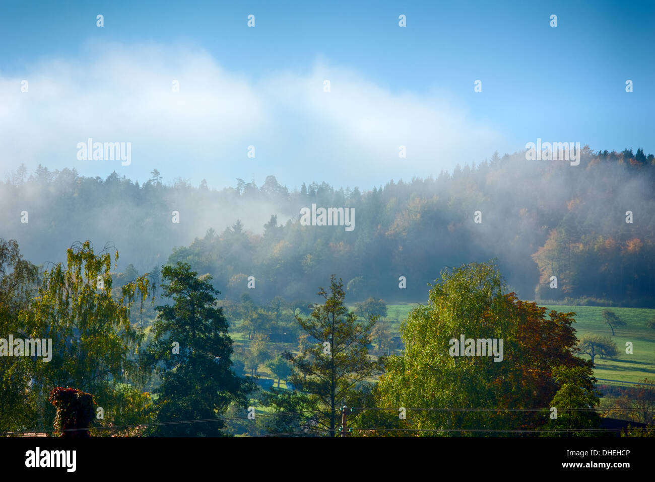Sunny Herbsttag Stockfoto