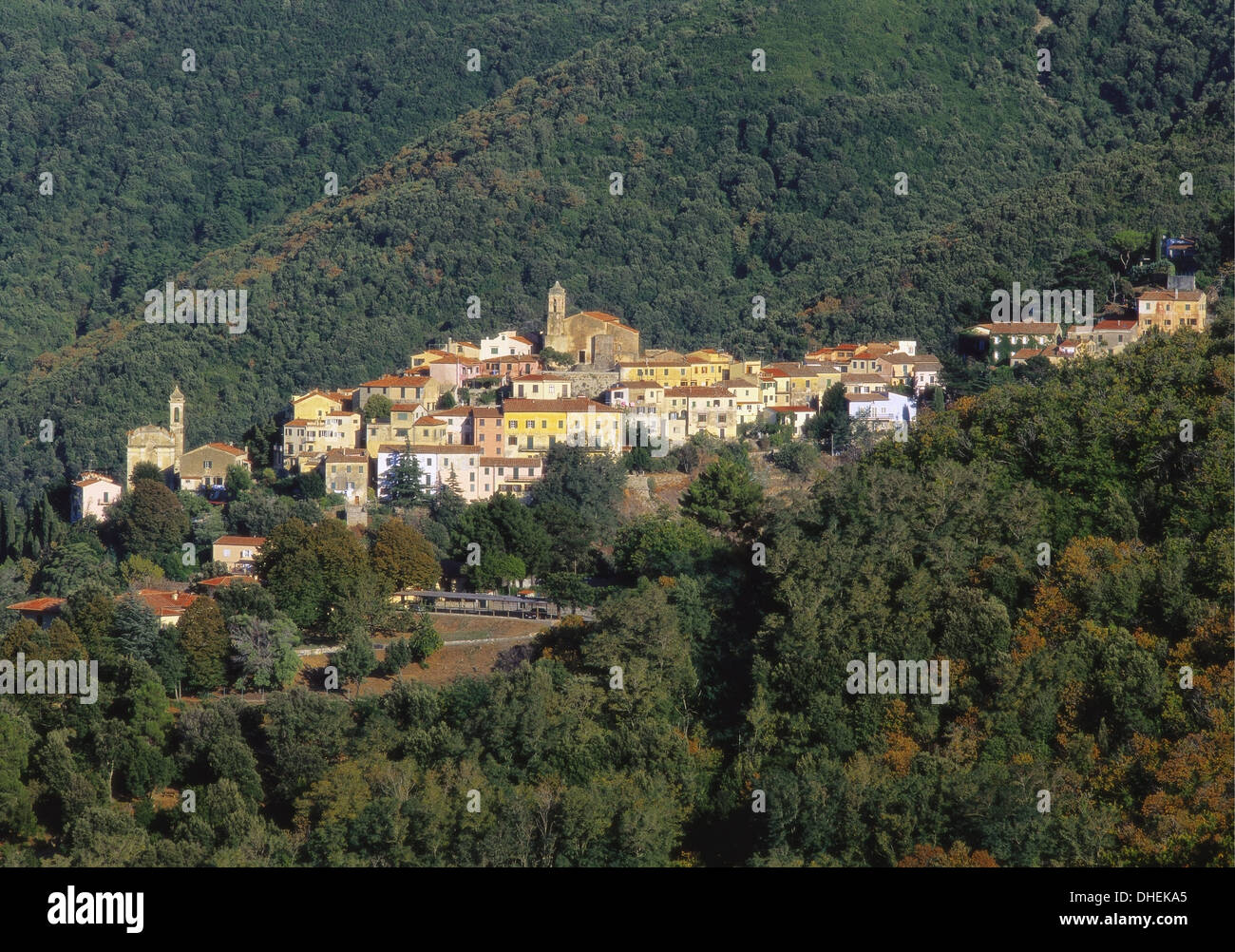 Poggio, Elba, Toskana, Italien Stockfoto