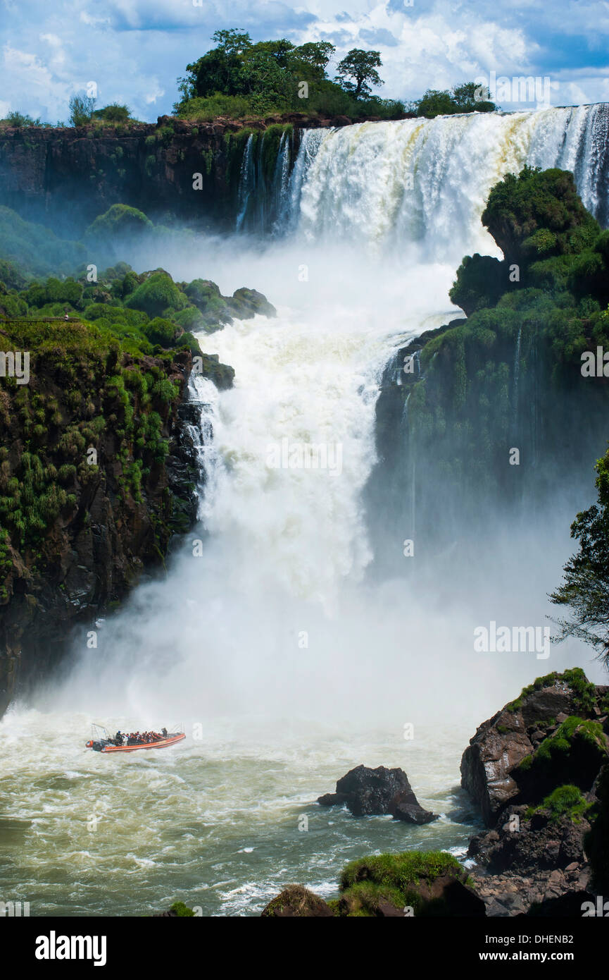 Die Iguazu Wasserfälle, Iguazu National Park, UNESCO World Heritage Site, Argentinien Stockfoto