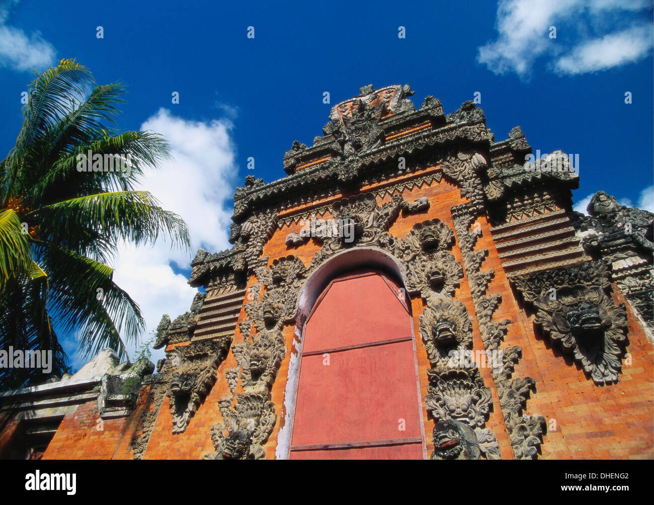 Tempel in der Nähe von Klungkung, Bali, Indonesien Stockfoto