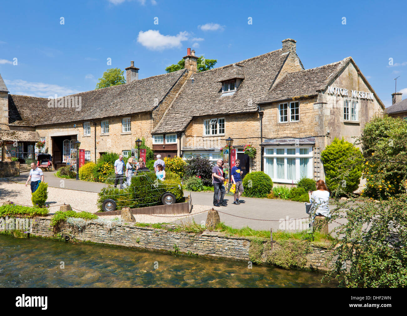 Cotswolds Village in Bourton on the Water das Cotswold Motoring Museum in Bourton on the Water Cotswolds Gloucestershire England UK GB Europe Stockfoto