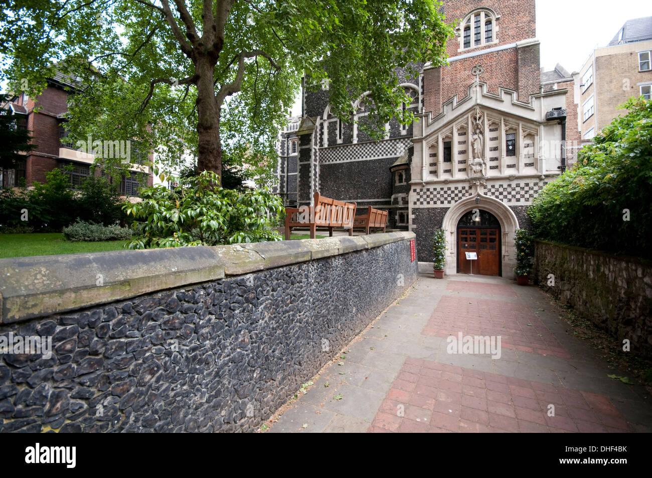 England, London, Saint Bartholomew The Great, Kirche, Stockfoto