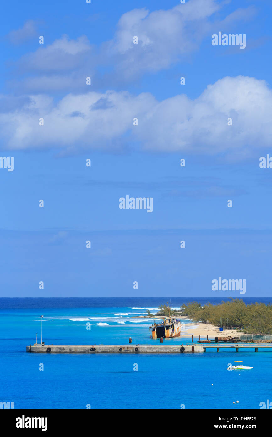 Governors Beach, Grand Turk, Türken & Caicos Islands, Karibik Stockfoto