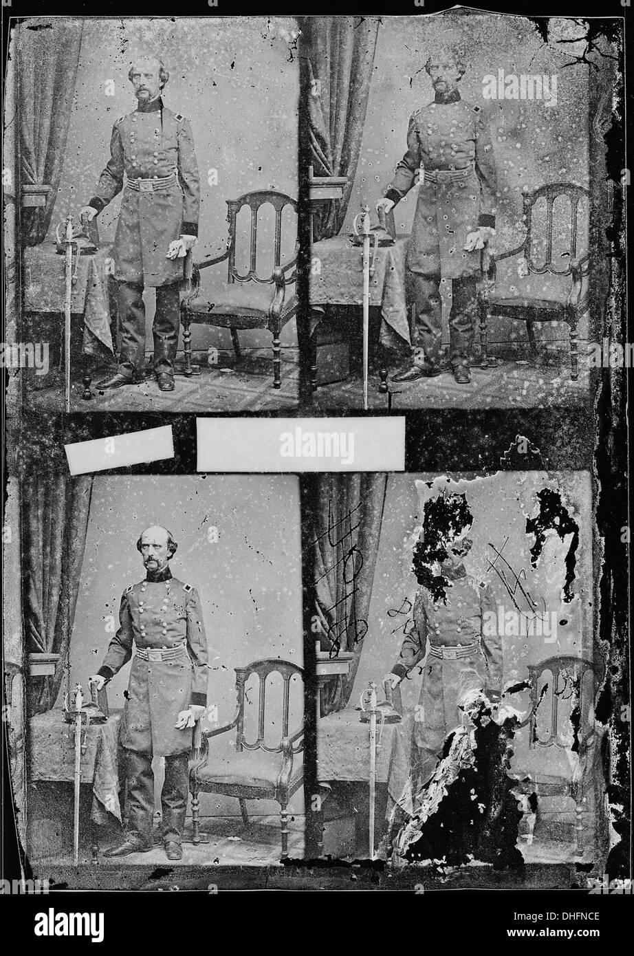 General George W. Morrell diente als Offizier in der US-Armee. Bekannt für seine militärische Führung in wichtigen historischen Zeiträumen spielte er eine wichtige Rolle in der amerikanischen Militärgeschichte. Stockfoto