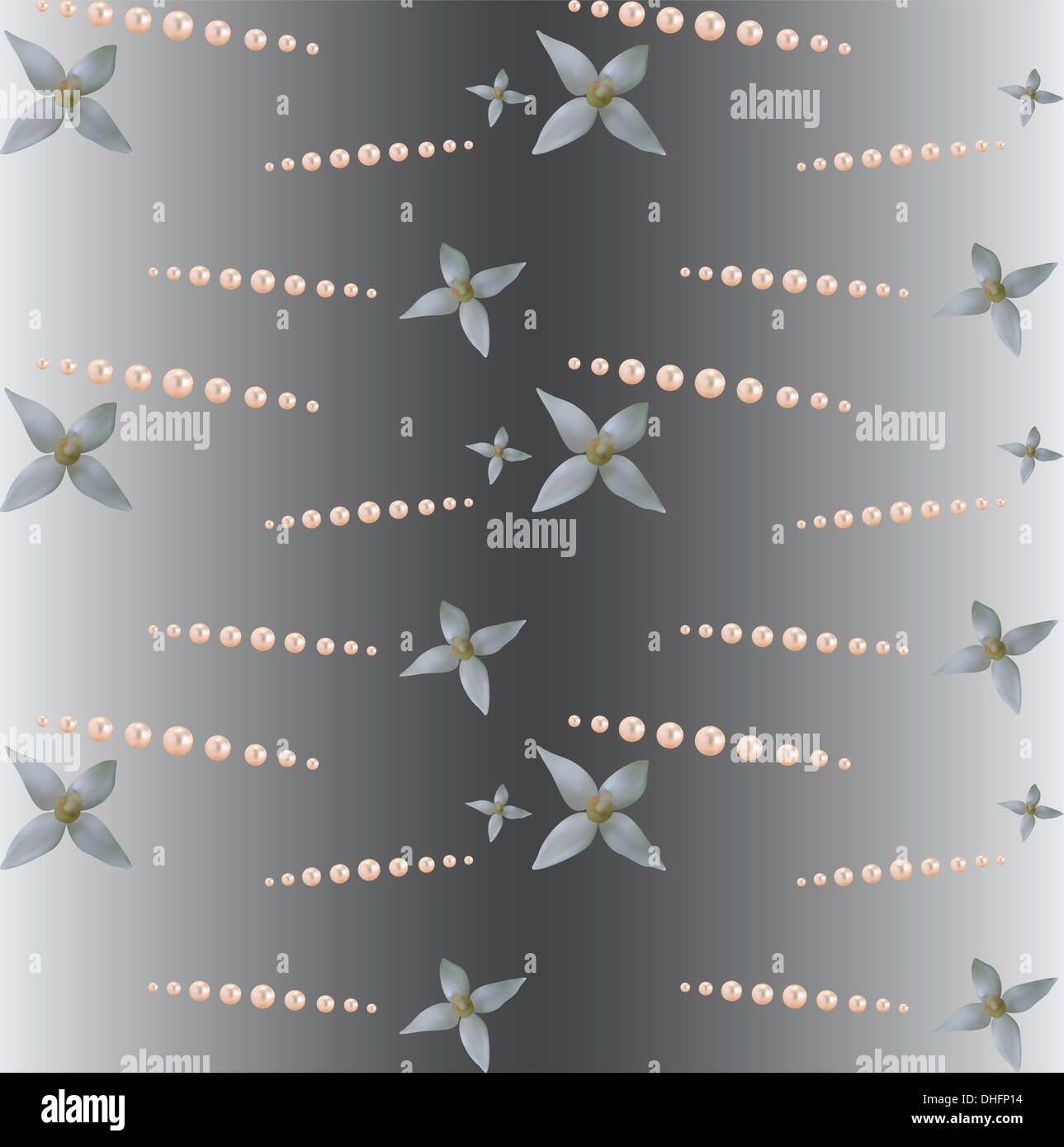 Silber nahtlose Hintergrund. Es gibt eine Variante im Vektor. Stockfoto