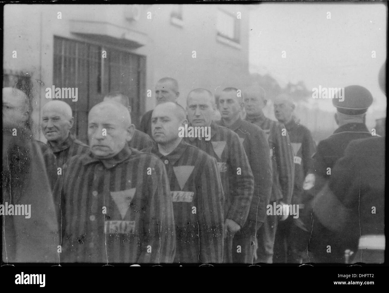 Häftlinge in das KZ Sachsenhausen, Deutschland, 19.12.1938 540175 Stockfoto